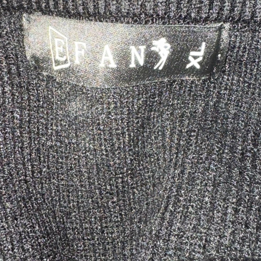 Classic Black Crew Neck Sweater - Picture 9 of 11